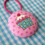 Ponytail Holder, Cupcake 