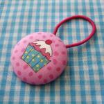 Ponytail Holder, Cupcake 