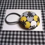 XL Ponytail Holder, Gray Bl..