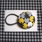 XL Ponytail Holder, Gray Bl..