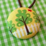 XL Ponytail Holder, Tree