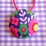 Xl Ponytail Holder, Purple..