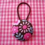 XL Ponytail Holder, Brown w..