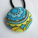 Ponytail Holder, Turquoise ..