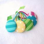 Candyland Ponytail Buttons 