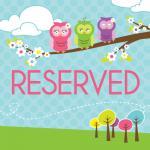 RESERVED Candy Shop Ponytai..