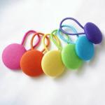 Bright Rainbow Hair Ties