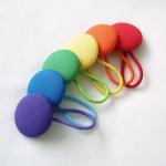 Rainbow Ponytail Holders