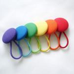 Rainbow Ponytail Holders
