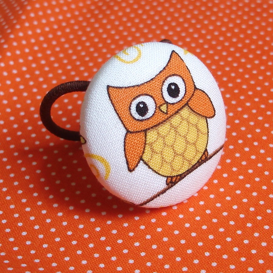 Ponytail Holder, Owl