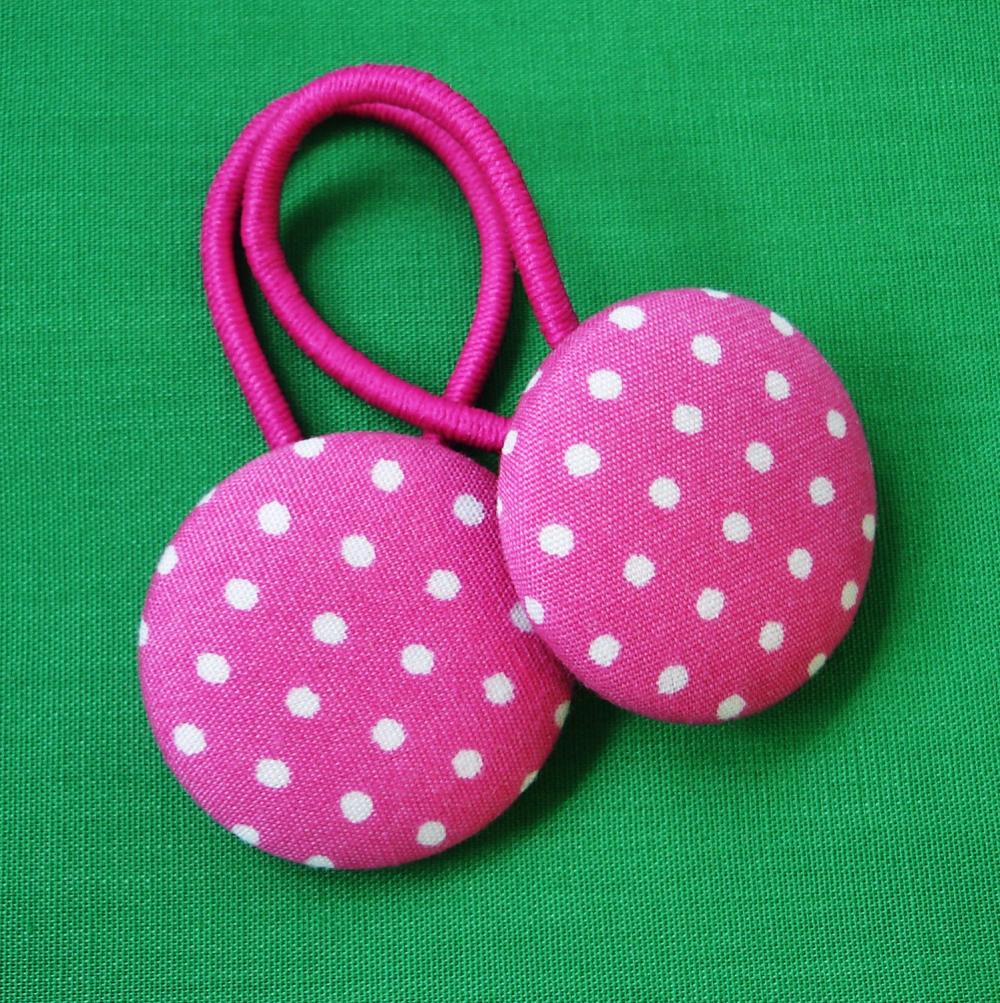 Polka Dot Hair Ties