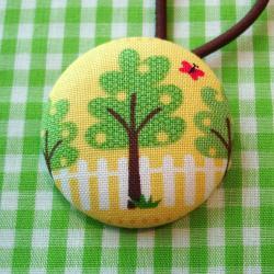 XL Ponytail Holder, Tree