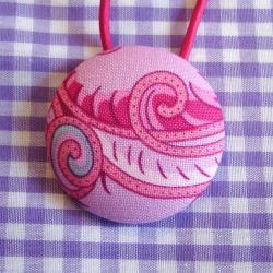 XLPonytail Holder, Purple and Pink