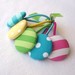 Candyland Ponytail Buttons 